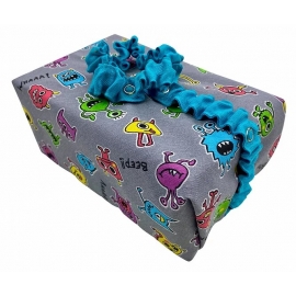 Emballage cadeau réutilisable "Frayeur joyeuse" (2 formats disponibles) - BESURPRISE | Achetez sur Everykid.com