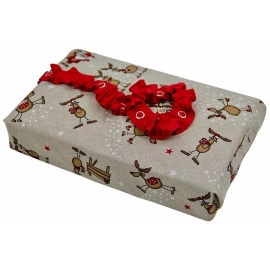 Emballage cadeau réutilisable "Rudolphe" (2 formats disponibles) - BESURPRISE | Achetez sur Everykid.com Emballage cadeau réutilisable "Rudolphe" (2 formats disponibles) - BESURPRISE | Achetez sur Everykid.com