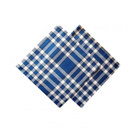 Serviette de table "Normande" bleu/blanc 57X57cm - CEDOO | Achetez sur Everykid.com