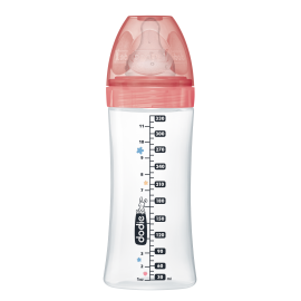 Biberon Initiation - Anti-Colique 330Ml Minnie Fuchsia +6 Mois Tétine Ronde 3 Vitesses Débit 3 - Dodie | Achetez sur Everykid.co Biberon Initiation - Anti-Colique 330Ml Minnie Fuchsia +6 Mois Tétine Ronde 3 Vitesses Débit 3 - Dodie | Achetez sur Everykid.co