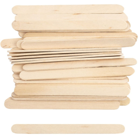 Bâtonnets en bois 1x11,5cm - 30 pcs - Creavea Bâtonnets en bois 1x11,5cm - 30 pcs - Creavea