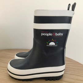 Bottes de pluie (paire) logotées People and Baby - taille 26 | Achetez sur Everykid.com Bottes de pluie (paire) logotées People and Baby - taille 26 | Achetez sur Everykid.com