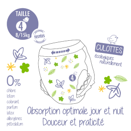 Couches culottes écologiques taille 4 (8-15kg) sachet de 22 couches | Achetez sur Everykid.com Couches culottes écologiques taille 4 (8-15kg) sachet de 22 couches | Achetez sur Everykid.com