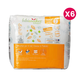 Couches bébé écologiques taille 2 (3-6kg) carton de 180 | Achetez sur Everykid.com Couches bébé écologiques taille 2 (3-6kg) carton de 180 | Achetez sur Everykid.com