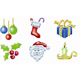 Pochoirs de Noël | Achetez sur Everykid.com Pochoirs de Noël | Achetez sur Everykid.com