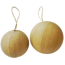 Boules de Noël en papier mâché | Achetez sur Everykid.com Boules de Noël en papier mâché | Achetez sur Everykid.com