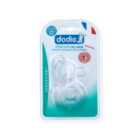 DODIE Tétine Sensation+ plate col large 0-6 mois silicone débit 1 - lot de 2 | Achetez sur Everykid.com DODIE Tétine Sensation+ plate col large 0-6 mois silicone débit 1 - lot de 2 | Achetez sur Everykid.com
