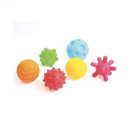 Premières balles tactiles - Lot de 6 - Hop’Toys | Achetez sur Everykid.com