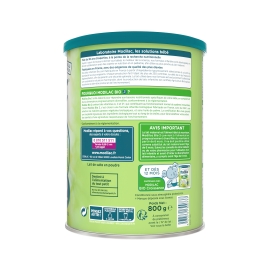 Modilac Bio 2 - boite de 800g | Achetez sur Everykid.com Modilac Bio 2 - boite de 800g | Achetez sur Everykid.com