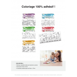 Color Roll - coloriage 100% adhésif | Achetez sur Everykid.com Color Roll - coloriage 100% adhésif | Achetez sur Everykid.com