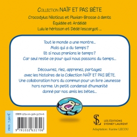 Bernard le canard et Camilia la chenille - collection naïf et pas bête | Achetez sur Everykid.com Bernard le canard et Camilia la chenille - collection naïf et pas bête | Achetez sur Everykid.com