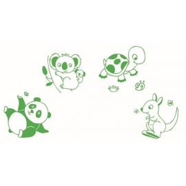 Tampons animaux protégés - BABY STAMP | Achetez sur Everykid.com