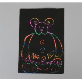 Gouache à gratter noire - OGEO | Achetez sur Everykid.com Gouache à gratter noire - OGEO | Achetez sur Everykid.com