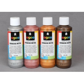 Gouache métal 250ml - Ogeo | Achetez sur Everykid.com