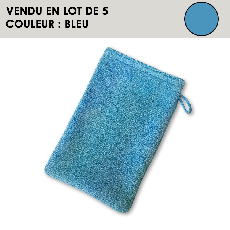 DDLBiZ  10 pcs Magique comprimé Serviette de Voyage Gant de Toilette Non tissé Color1 