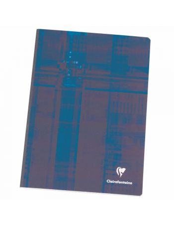 Clairefontaine Cahier broché Metric - Format A4 (90 g/m2) - 192 pages Séyès - Couleurs assorties - lot de 5