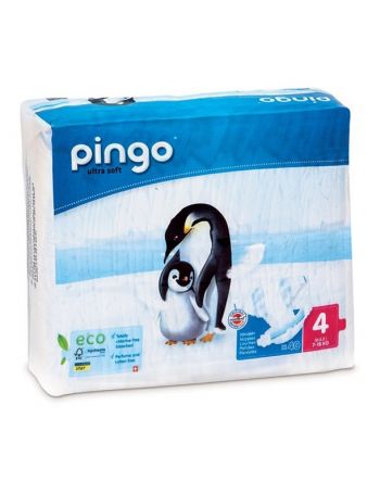 Couches écologiques Pingo Maxi Taille 4 - 7/18 Kg - 1 paquet
