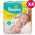 Couches Pampers Premium Protection New baby Taille 1 - 2/5 Kg