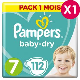 Couches Pampers Babydry...